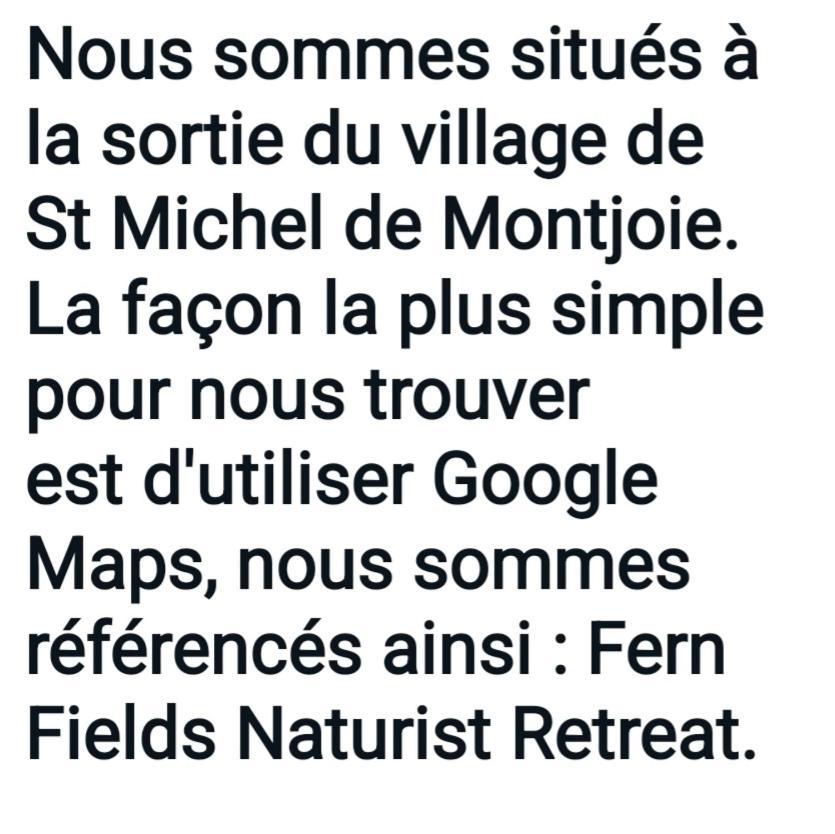 Country Side Haven Two Double Ensuite Bedrooms Couples Exclusive Rate Offered Saint-Michel-de-Montjoie Eksteriør bilde